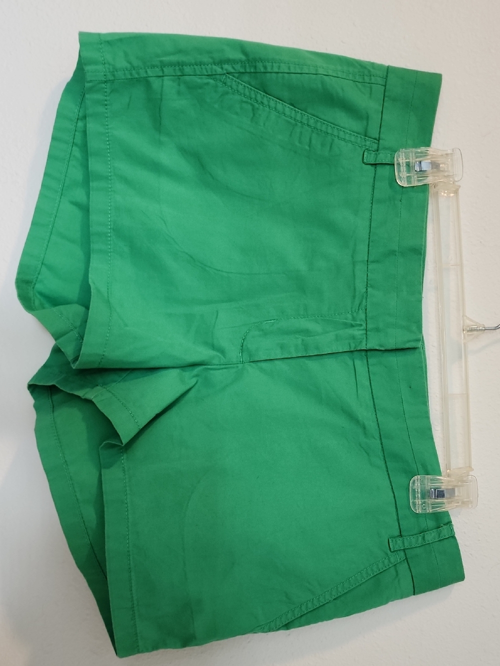 J. Crew Bright Green Cotton Chino Shorts